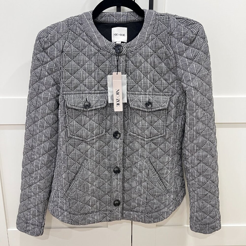 Nic+Zoe Plaid Perfection Jacket